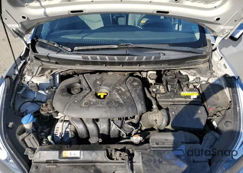 2016 Hyundai Elantra Se из США, поврежденный, VIN 5NPDH4AE3GH750050